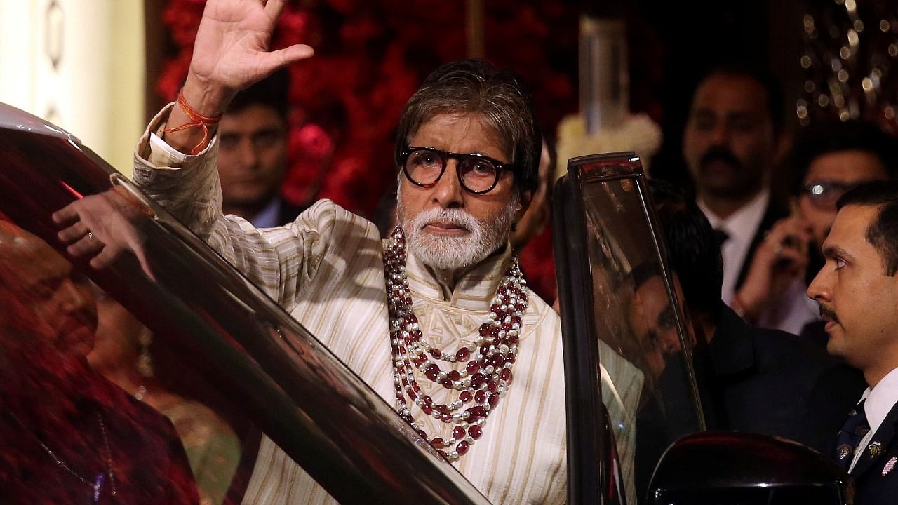 Amitabh Bachchan. Credit: Reuters file photo