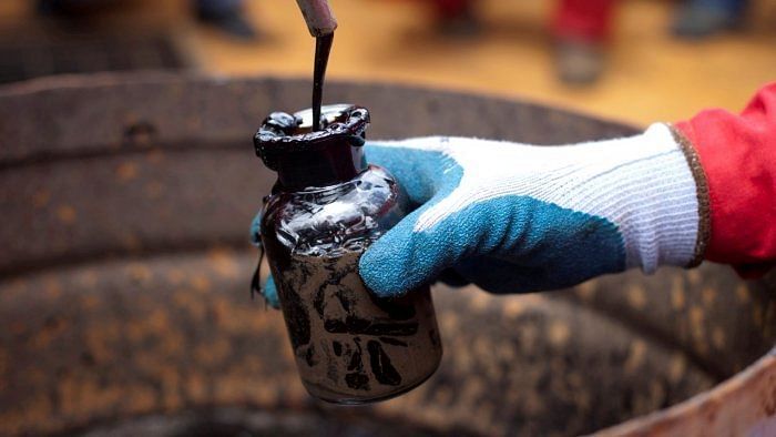 The benchmark Brent crude contract touched over $100 per barrel on fears of an output cut by Organisation of the Petroleum Exporting Countries and allies. Credit: Reuters File Photo