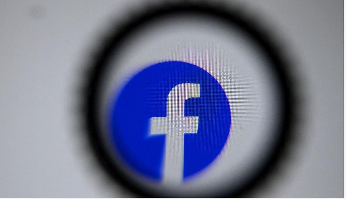 Facebook logo. Credit: AFP FILE PHOTO