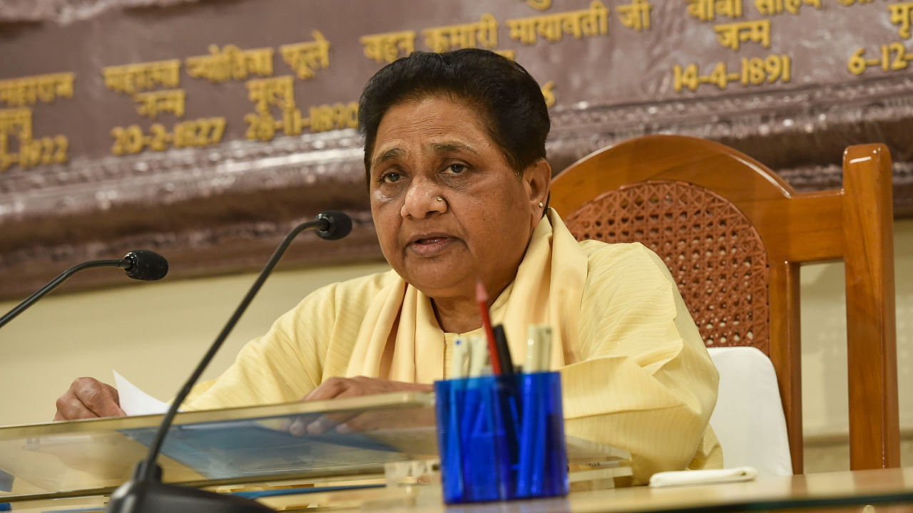 BSP president Mayawati. Credit: PTI File Photo