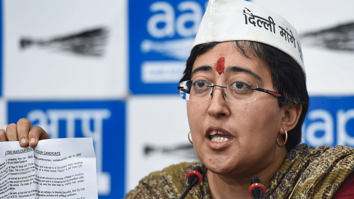 AAP MLA Atishi. Credit: PTI Photo