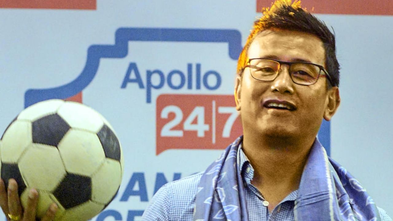 Former Indian football team captain Baichung Bhutia. Credit: PTI Photo