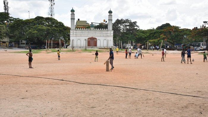 Idgah Maidan in Chamarajpet. Credit: DH Photo