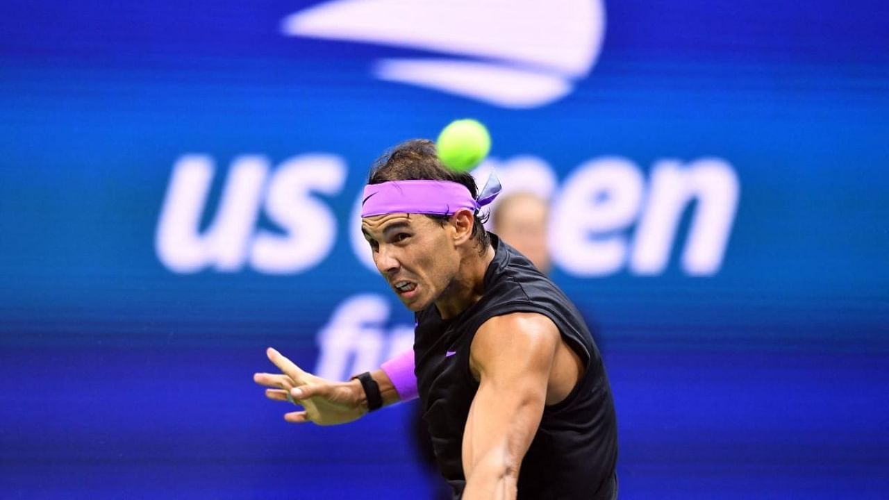 Rafael Nadal. Credit: AFP File Photo