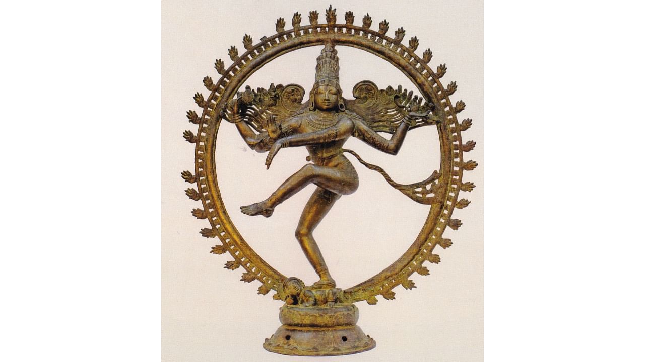 A statue of Nataraja stolen from a temple in Thanjavur and retrieved from the US in 2021. Credit: Special arrangement