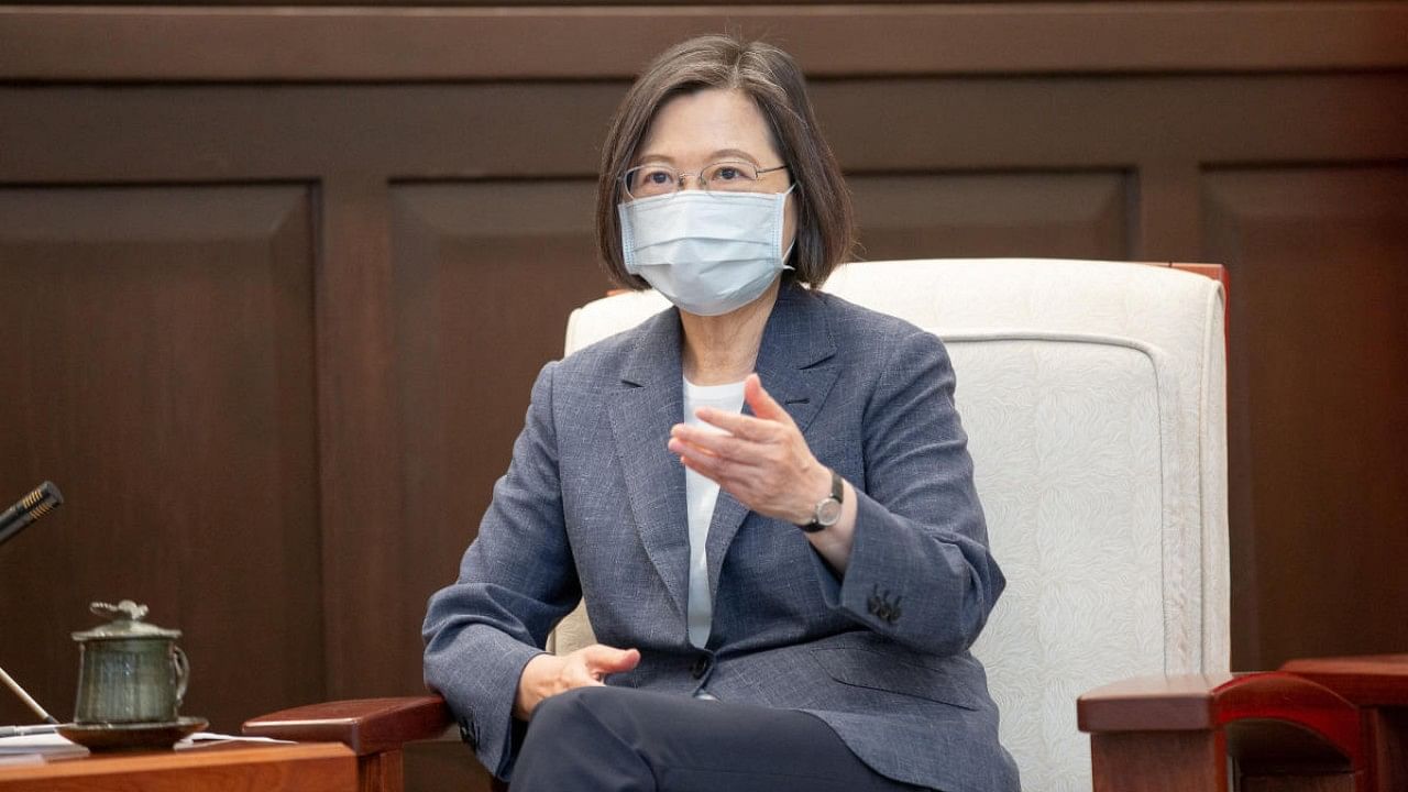 Taiwan President Tsai Ing-wen. Credit: Reuters File Photo