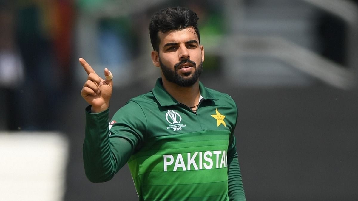 "Every match is a new start. The last match was history, but we will carry that mindset to beat India. We would try to repeat that performance," Pakistan's Vice Captain Shadab Khan said. Credit: IANS Photo