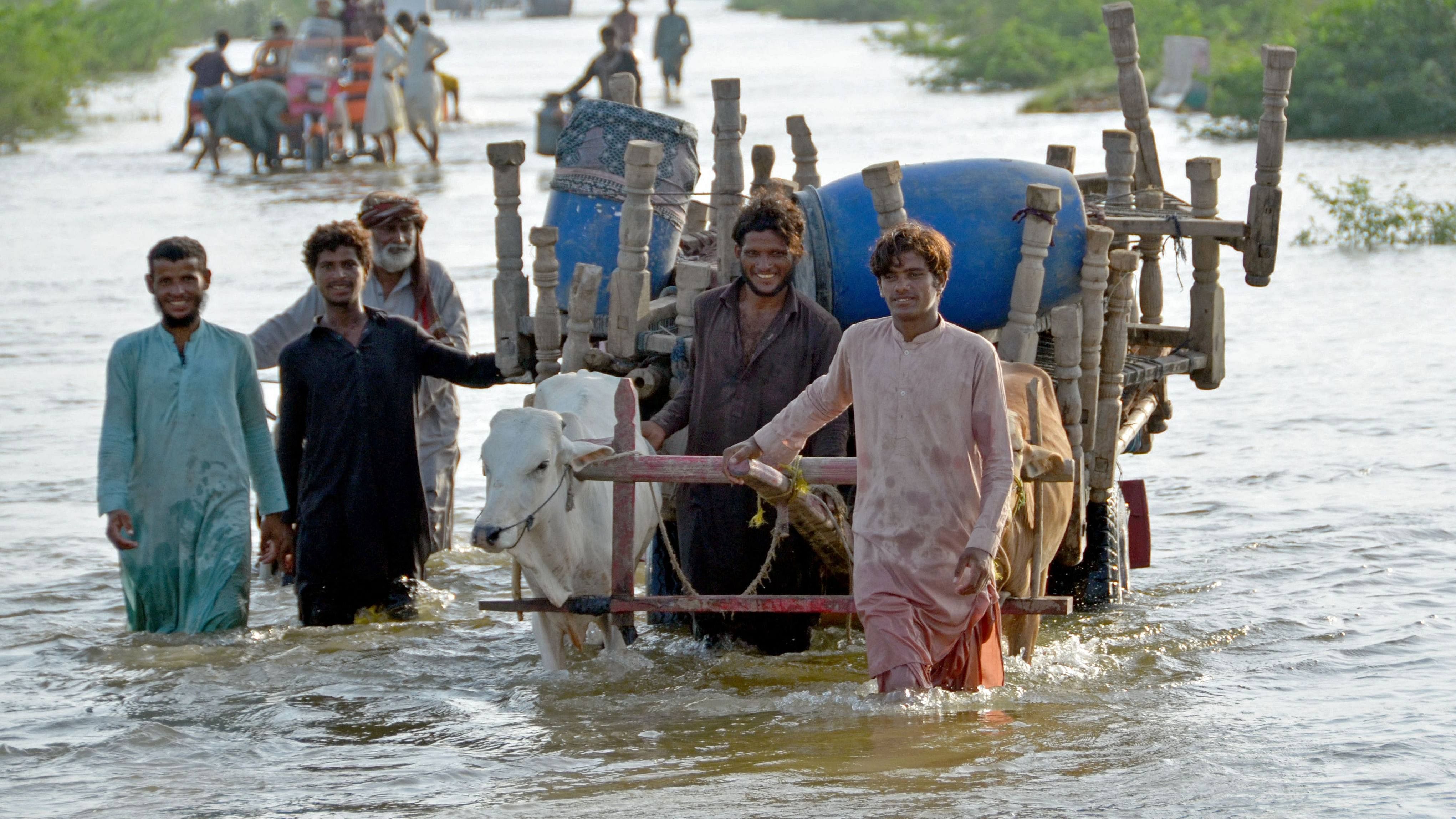 Floods in Pakistan. Credit: AFP Photo