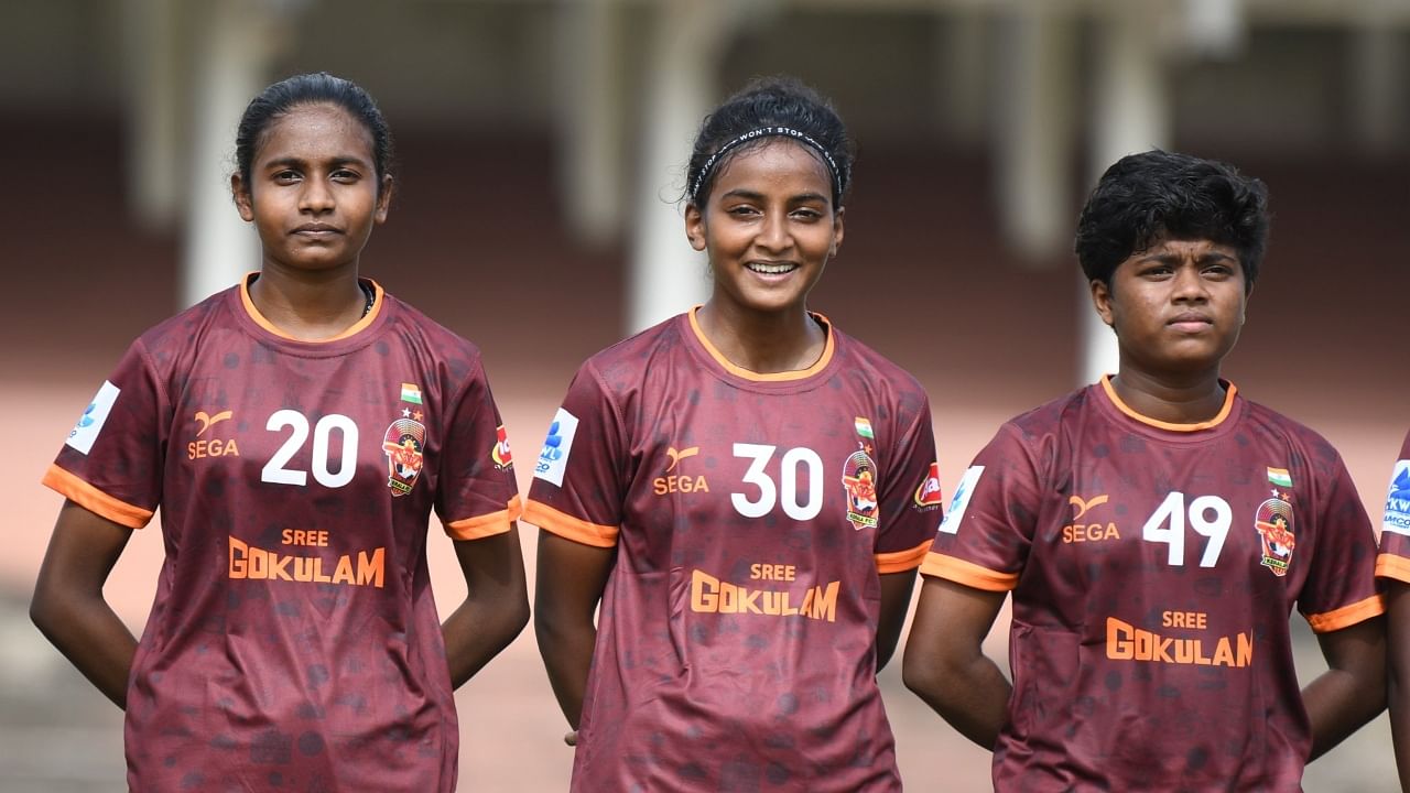 The team, winners of the top-flight Indian Women's League, travelled to Uzbekistan to play their group-stage games in the championship's west zone, but were forced to return home due to the ban. Credit: Twitter/@GokulamKeralaFC