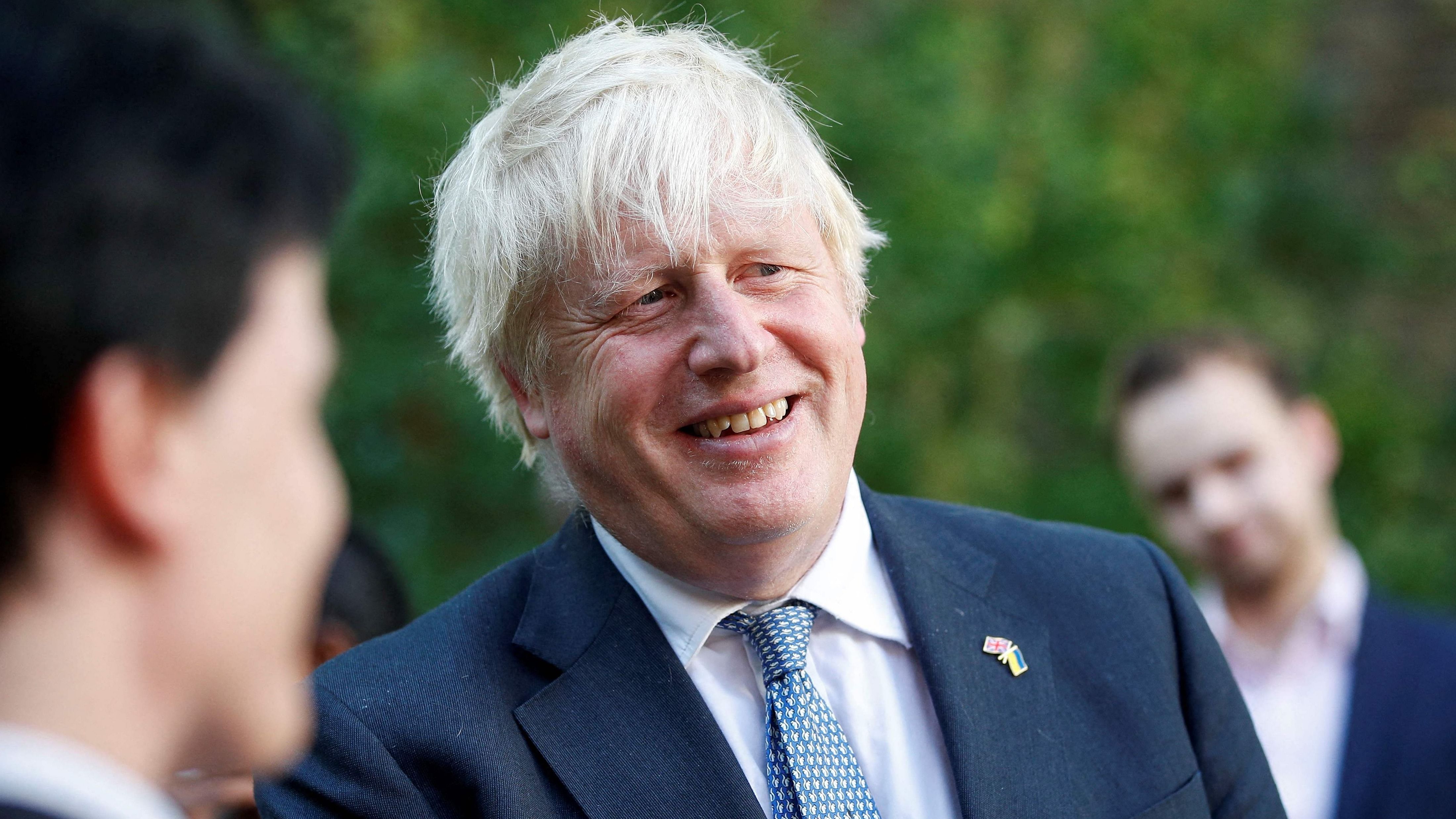 Boris Johnson, 58, famously signed off his final performance as prime minister in the House of Commons by telling MPs: "Hasta la vista, baby". Credit: AFP Photo