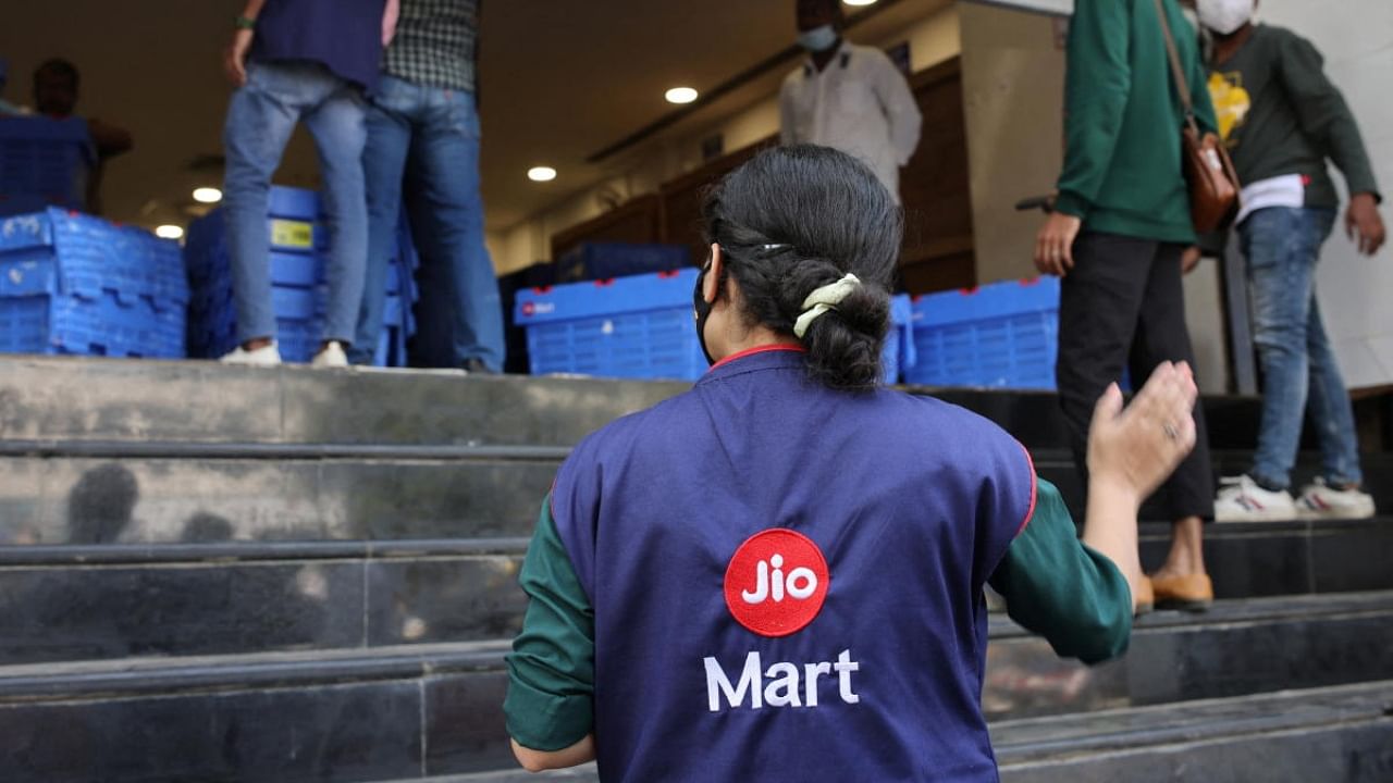 WhatsApp unveiled the new tool alongside JioMart, part of Reliance Industries Ltd.’s Jio Platforms, which Meta invested almost Rs 47,947 crores into in early 2020. Credit: Reuters File Photo