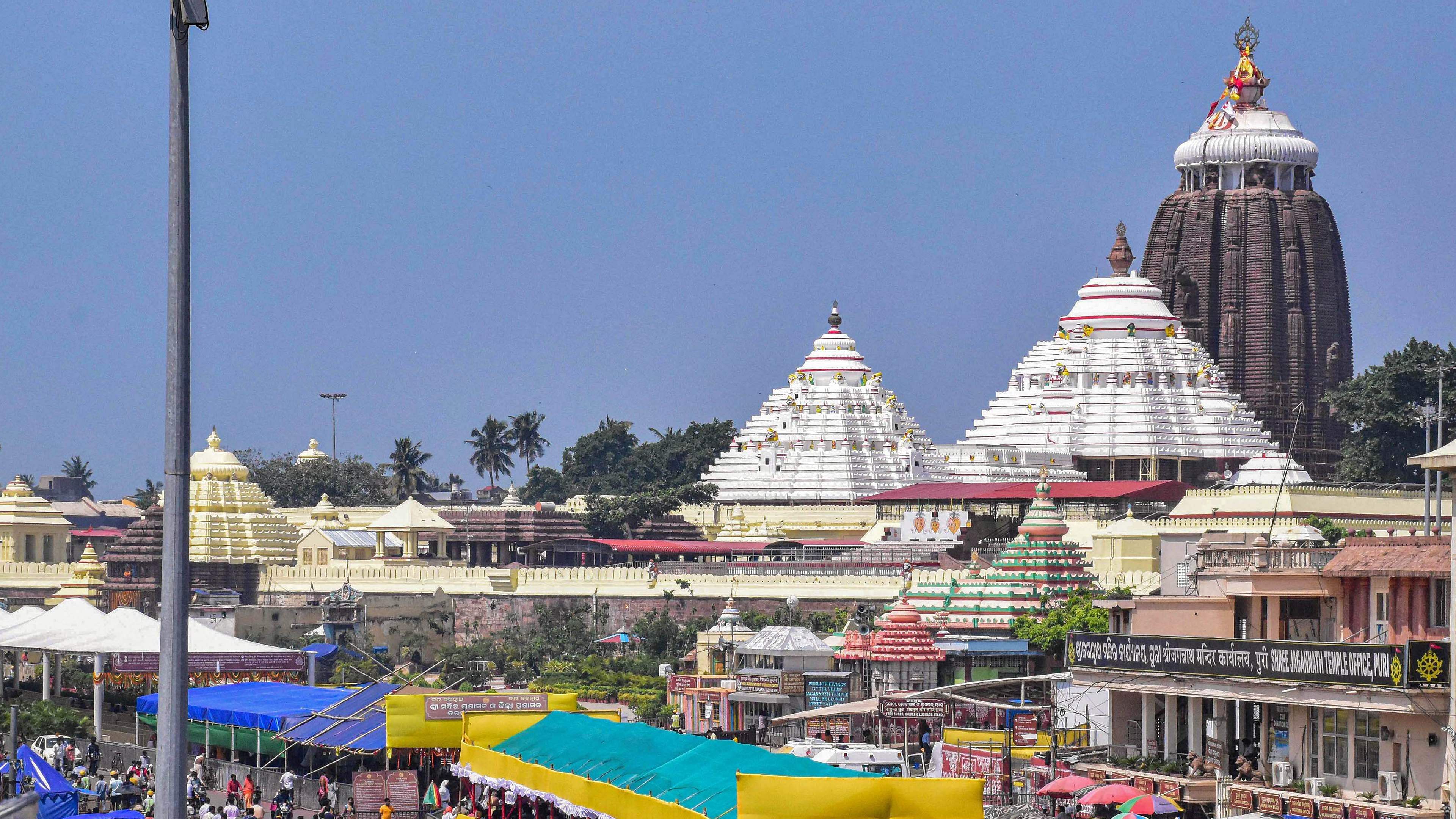 Shree Jagannath Temple. Credit: PTI Photo