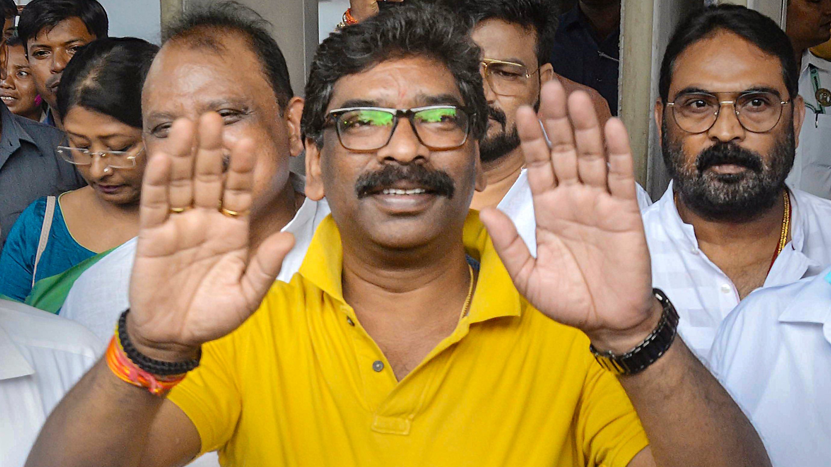 Jharkhand Chief Minister Hemant Soren. Credit: PTI File Photo