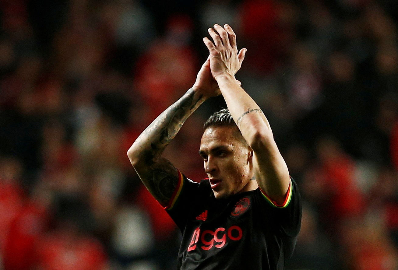 Ajax Amsterdam's Antony. Credit: Reuters Photo