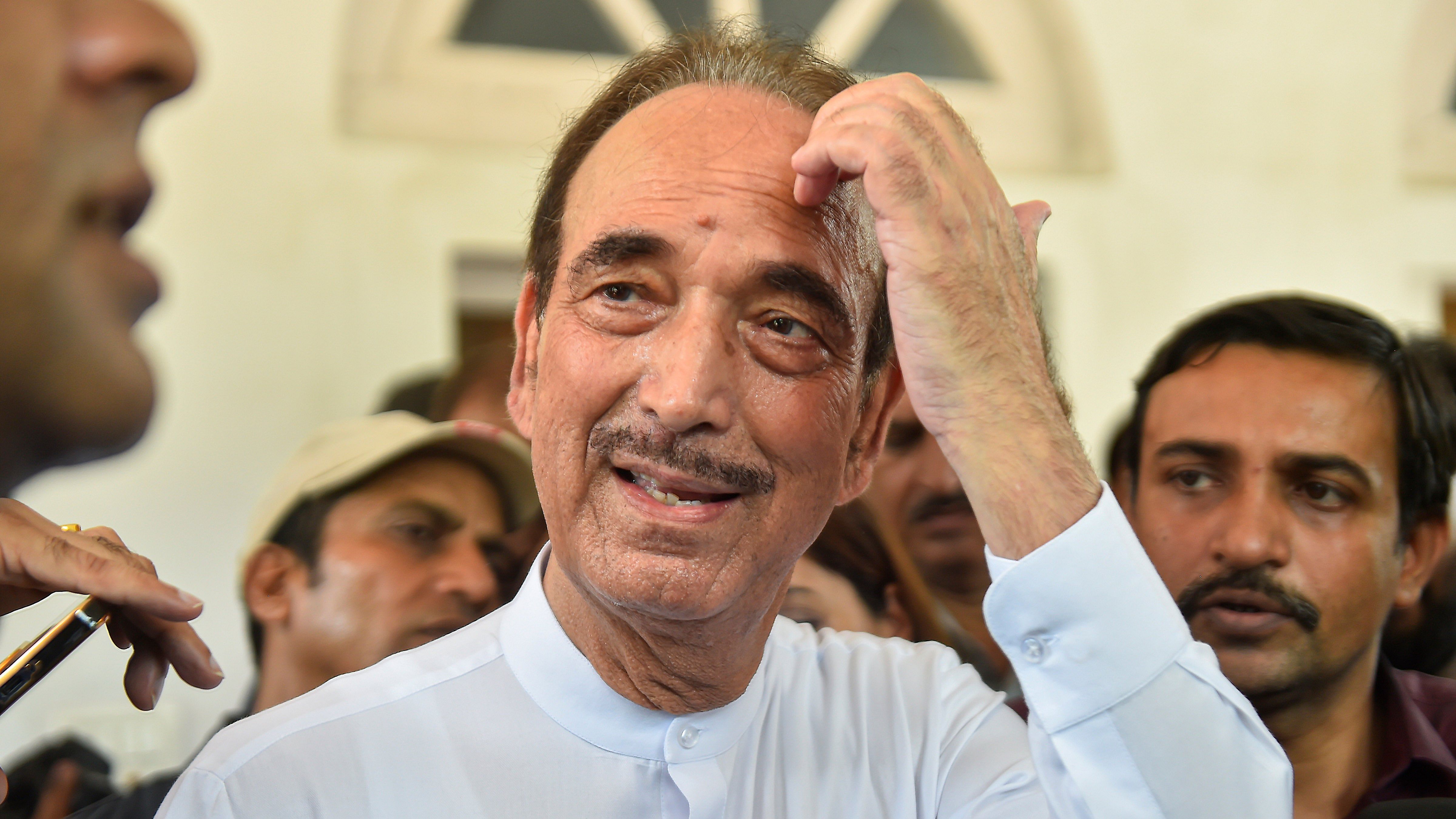 Ghulam Nabi Azad. Credit: PTI file photo