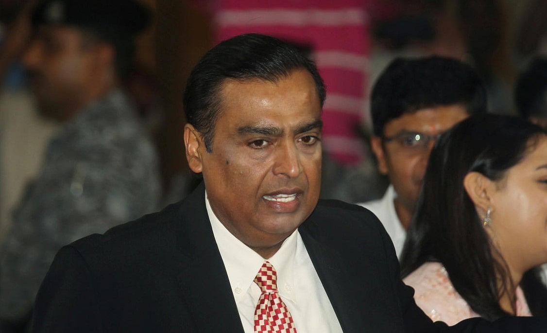 Mukesh Ambani, Chairman, Reliance Industries Limited. Credit Reuters Photo