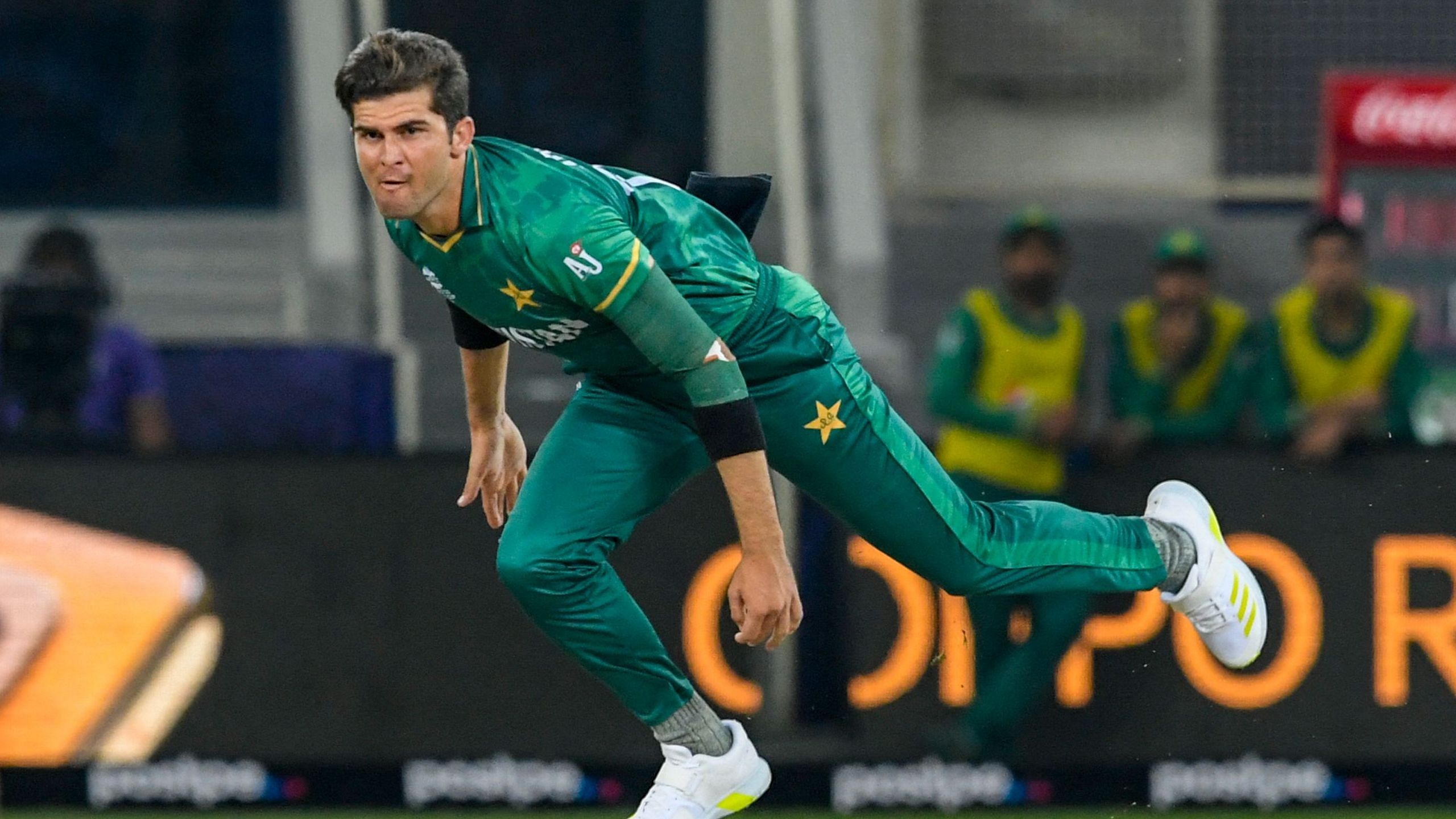 "Shaheen Afridi requires uninterrupted, dedicated knee specialist care and London offers some of the best sports medical and rehabilitation facilities in the world," PCB chief medical officer Najeebullah Soomro said in a statement on Monday. Credit: AFP Photo