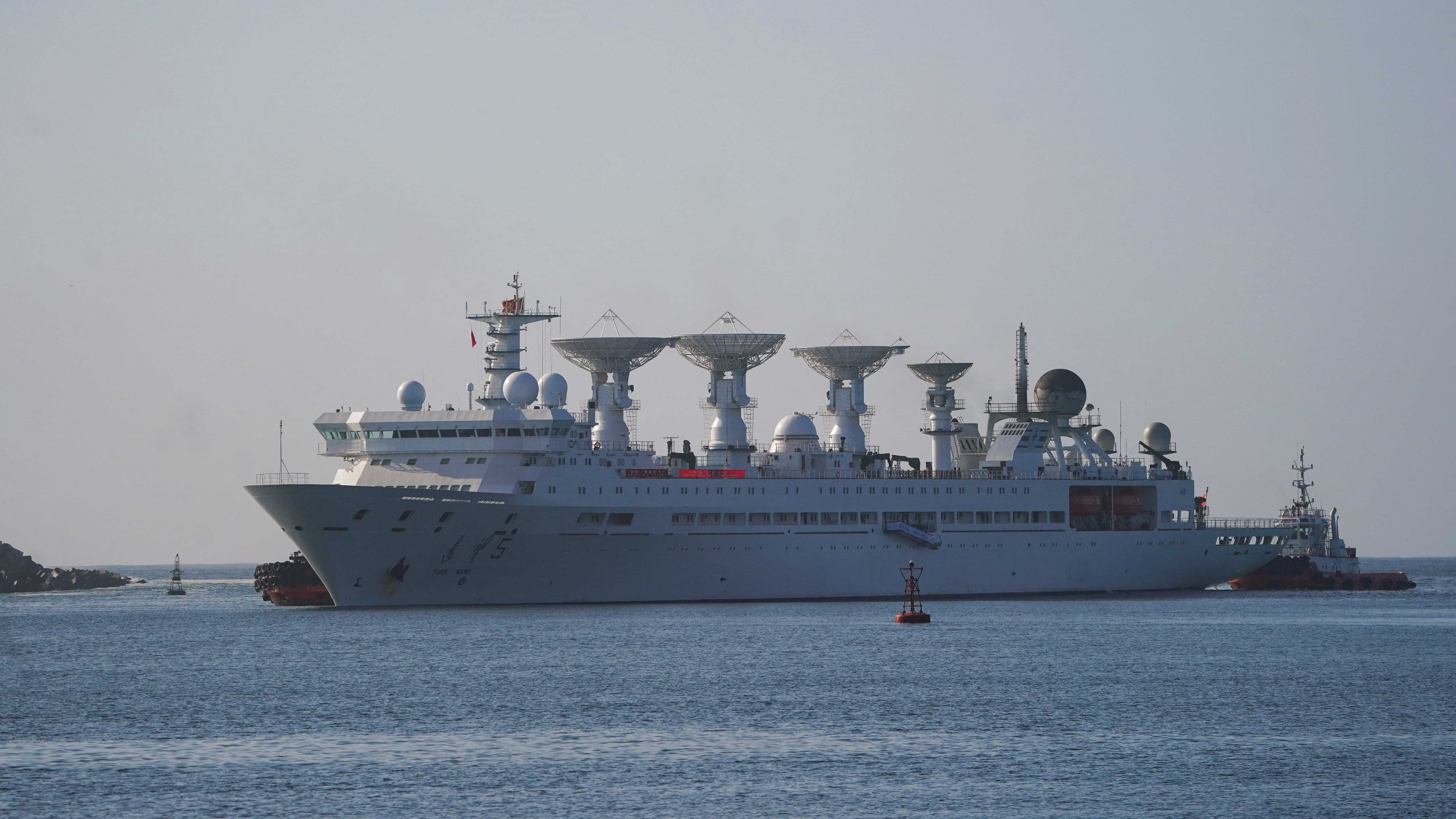 Chinese military survey ship Yuan Wang 5. Credit: Reuters Photo