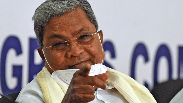 Karnataka Leader of the Opposition Siddaramaiah. Credit: DH File Photo