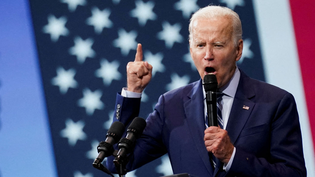 US President Joe Biden. Credit: Reuters File Photo