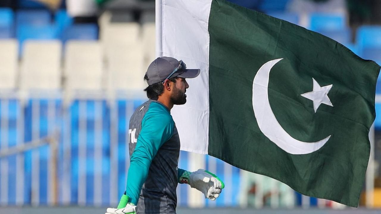 Pakistan wicketkeeper-batter Mohammad Rizwan. Credit: AFP Photo