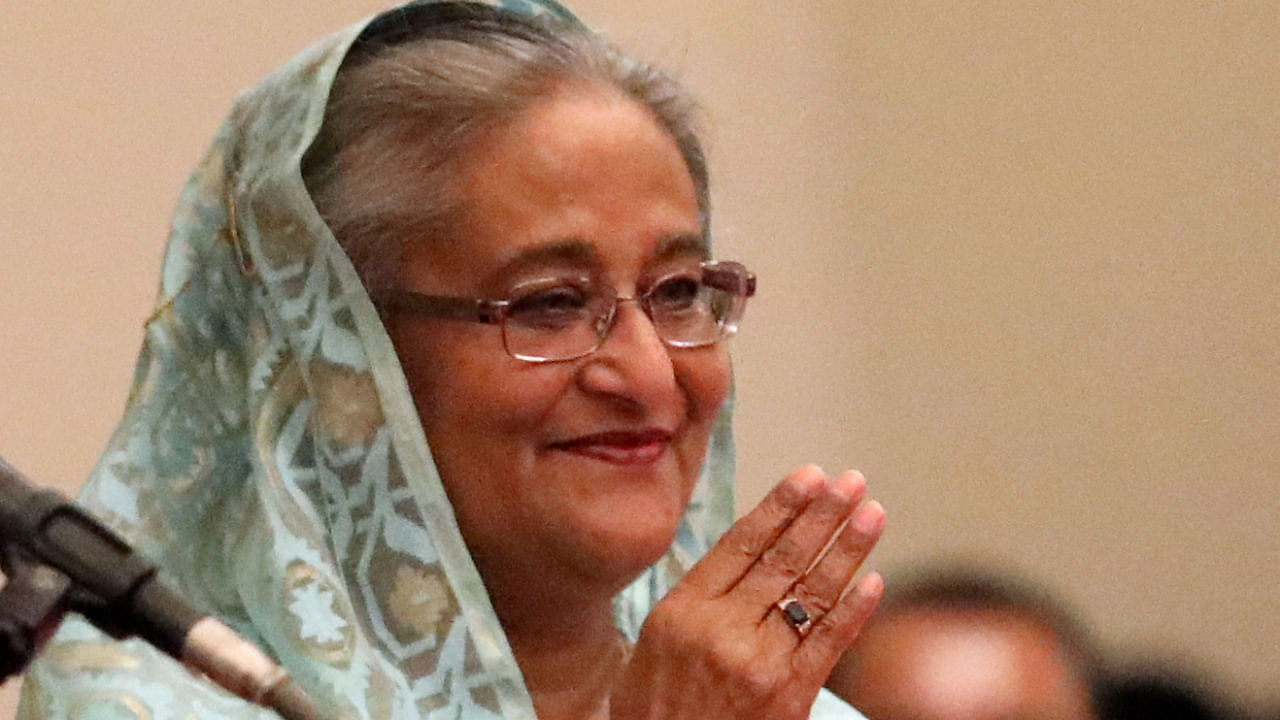Bangladesh PM Sheikh Hasina. Credit: Reuters File Photo