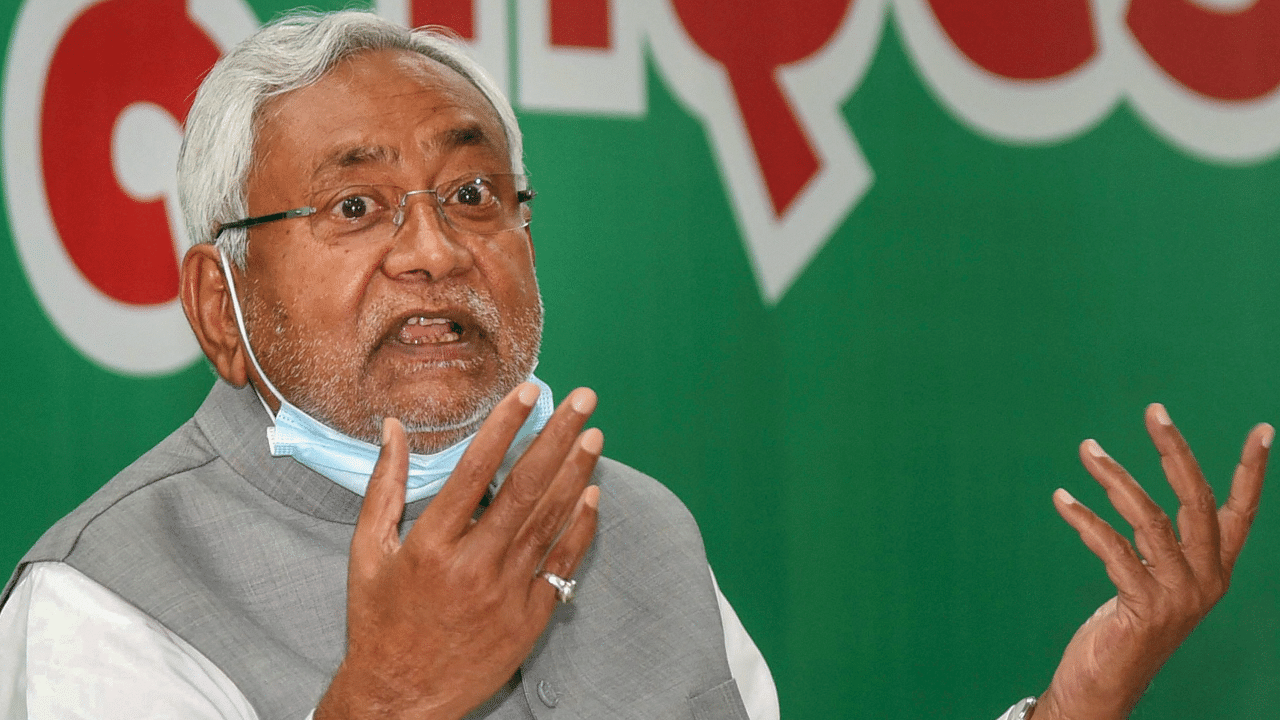 The BJP has mocked Nitish saying that the leader whose party has less than 50 MLAs in Bihar wants to bundle out BJP in Lok Sabha. Credit: PTI Photo