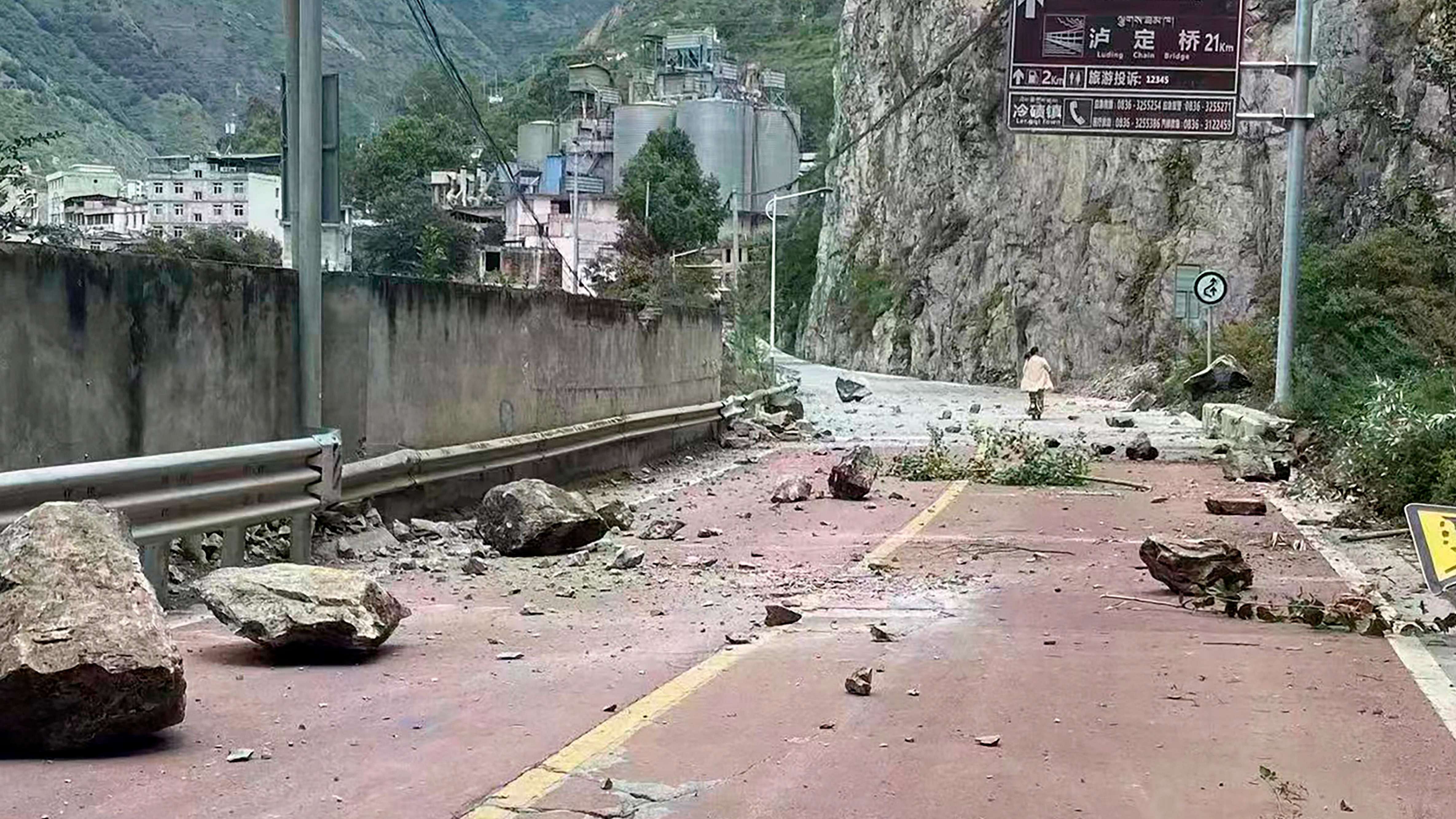 A strong earthquake 46 people in China. Credit: AP/PTI Photo