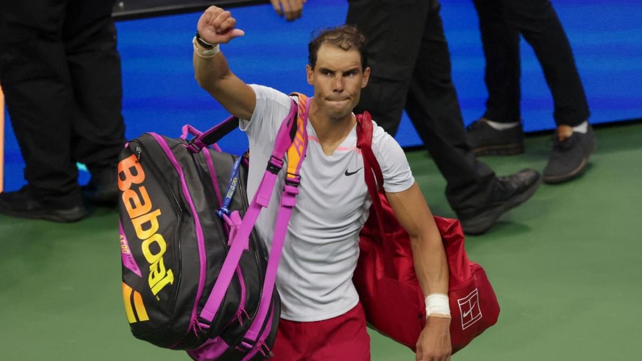 Rafael Nadal. Credit: AFP Photo