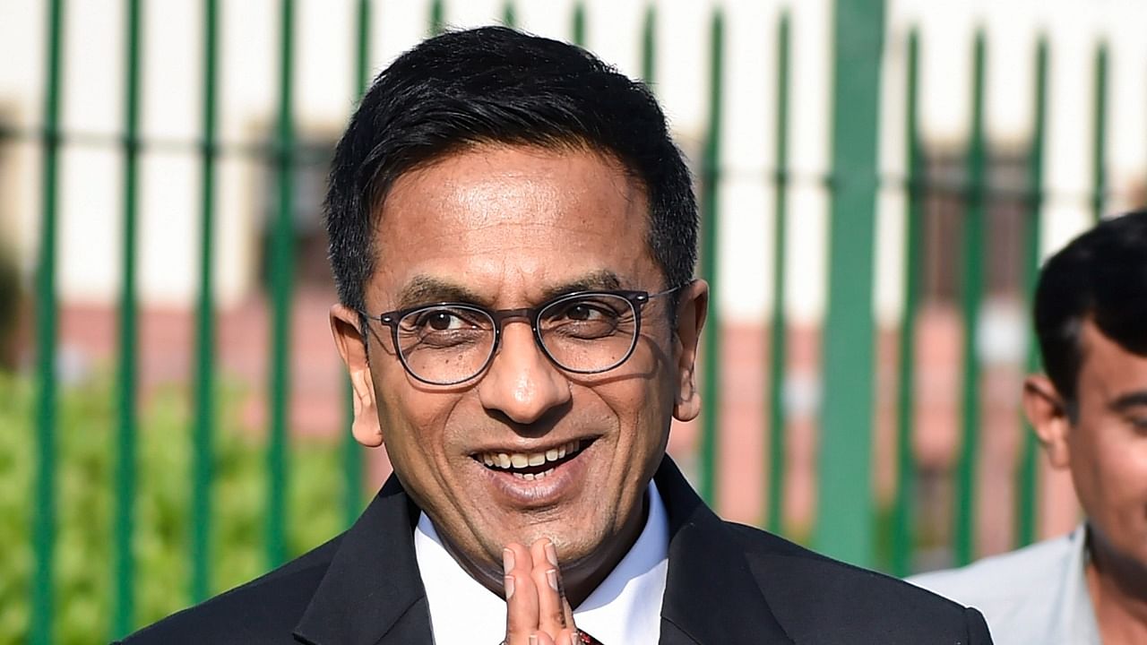 D Y Chandrachud. Credit: PTI Photo