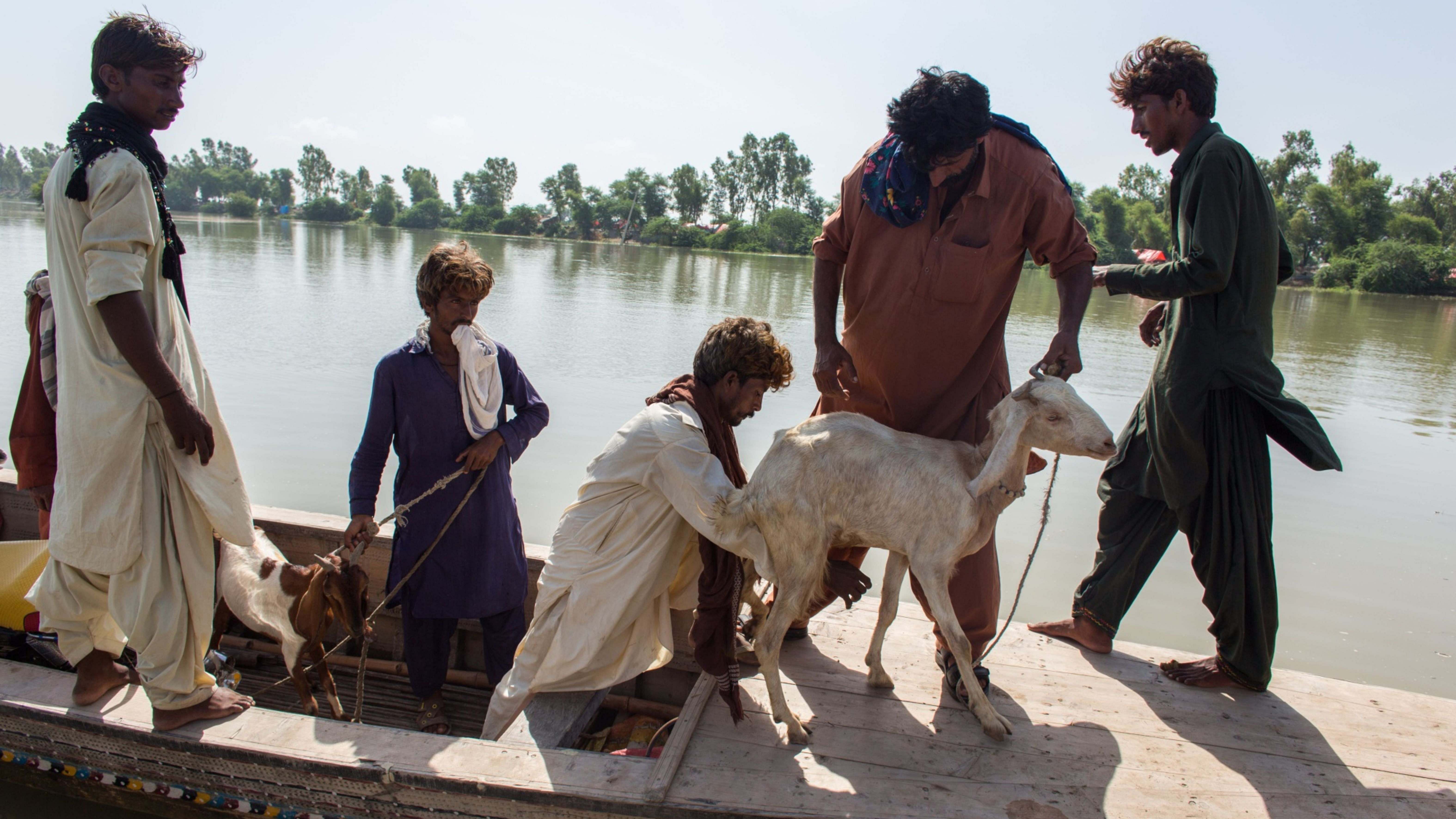 Floods in Pakistan. Credit: Bloomberg Photo