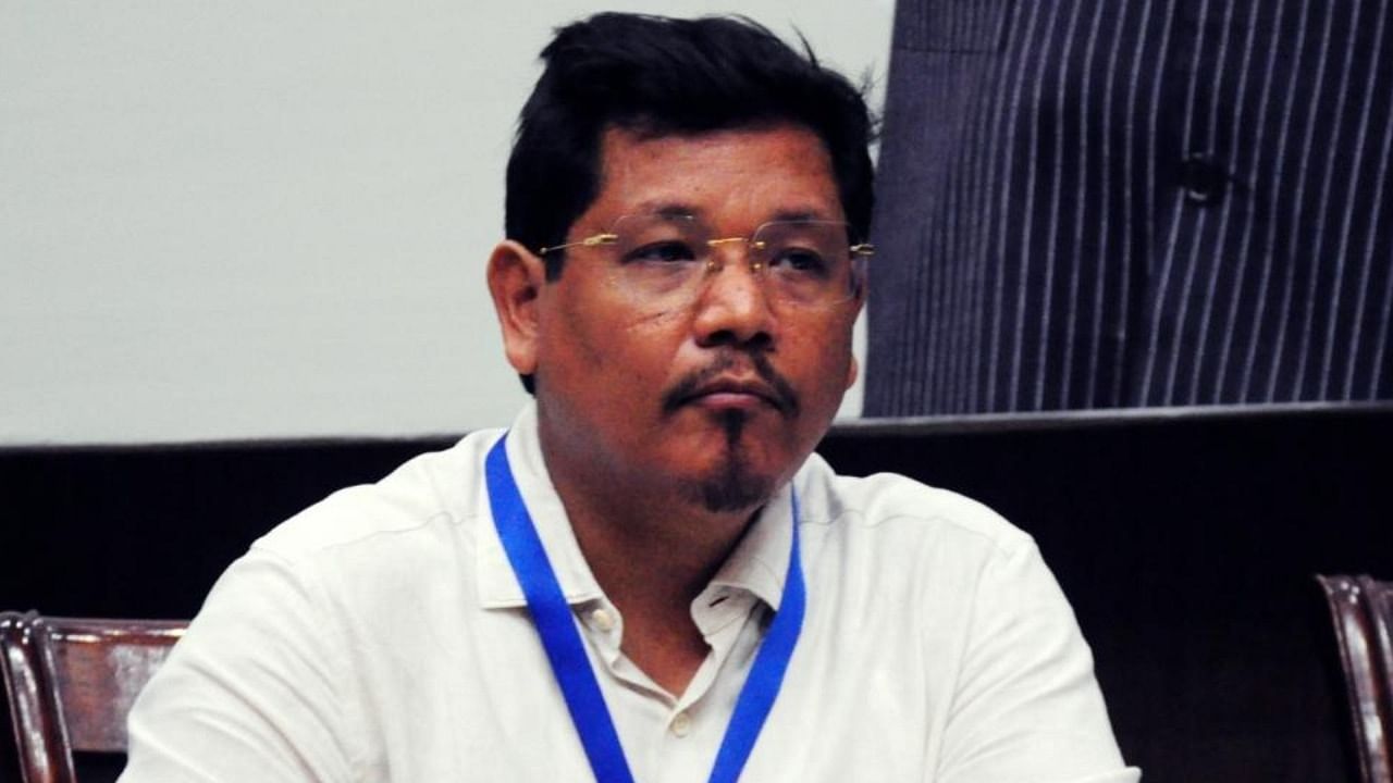 Chief Minister of Meghalaya Conrad Sangma. Credit: IANS Photo
