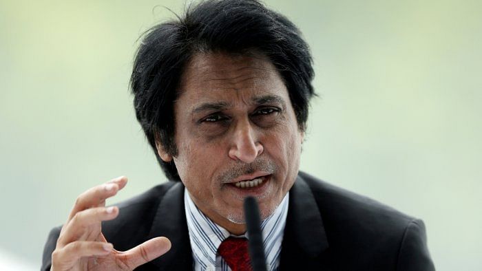 Pakistan Cricket Board chairman Ramiz Raja. Credit: Reuters File Photo