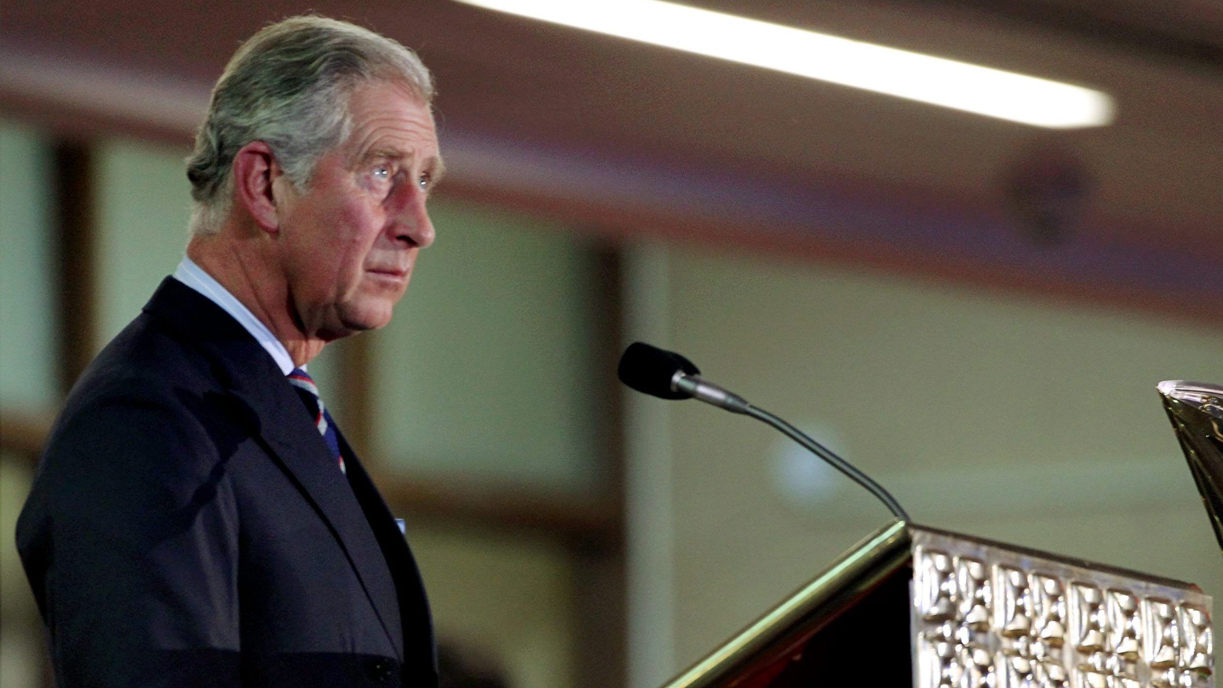 Charles found aspects of life hard at a school that had rugged practices such as sending pupils on early morning runs followed by a cold shower. Credit: PTI Photo