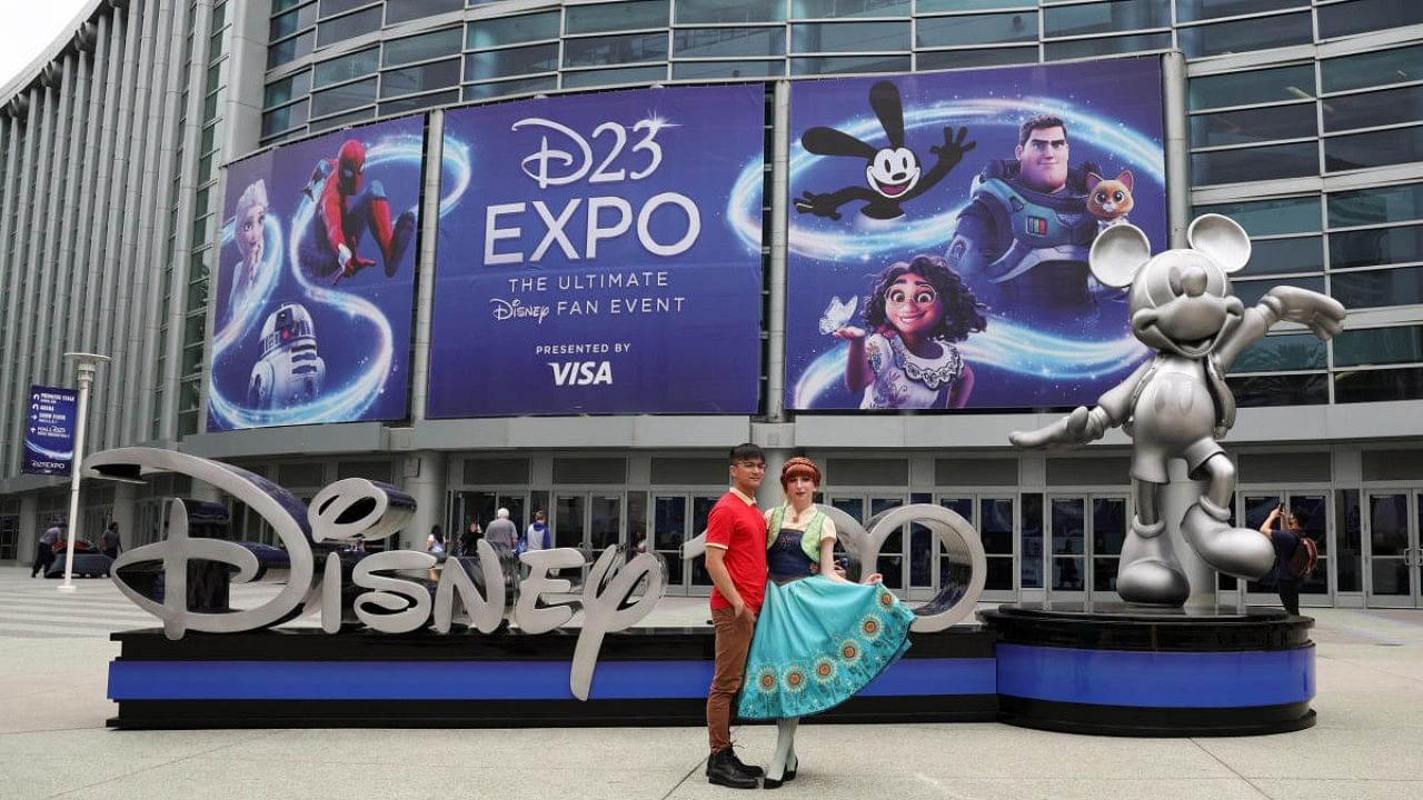 The 2022 Disney Legends Awards during Disney's D23 Expo in Anaheim. Credit: Reuters Photo