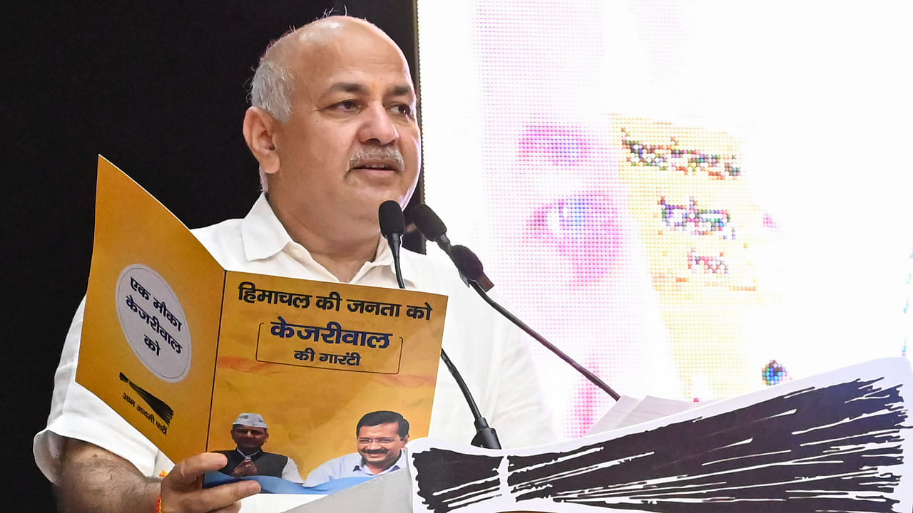 Delhi Deputy Chief Minister Manish Sisodia. Credit: PTI Photo