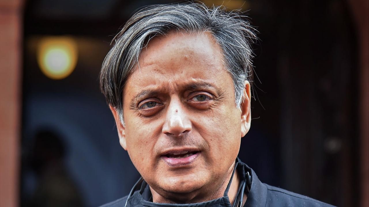 Congress leader Shashi Tharoor. Credit: PTI Photo