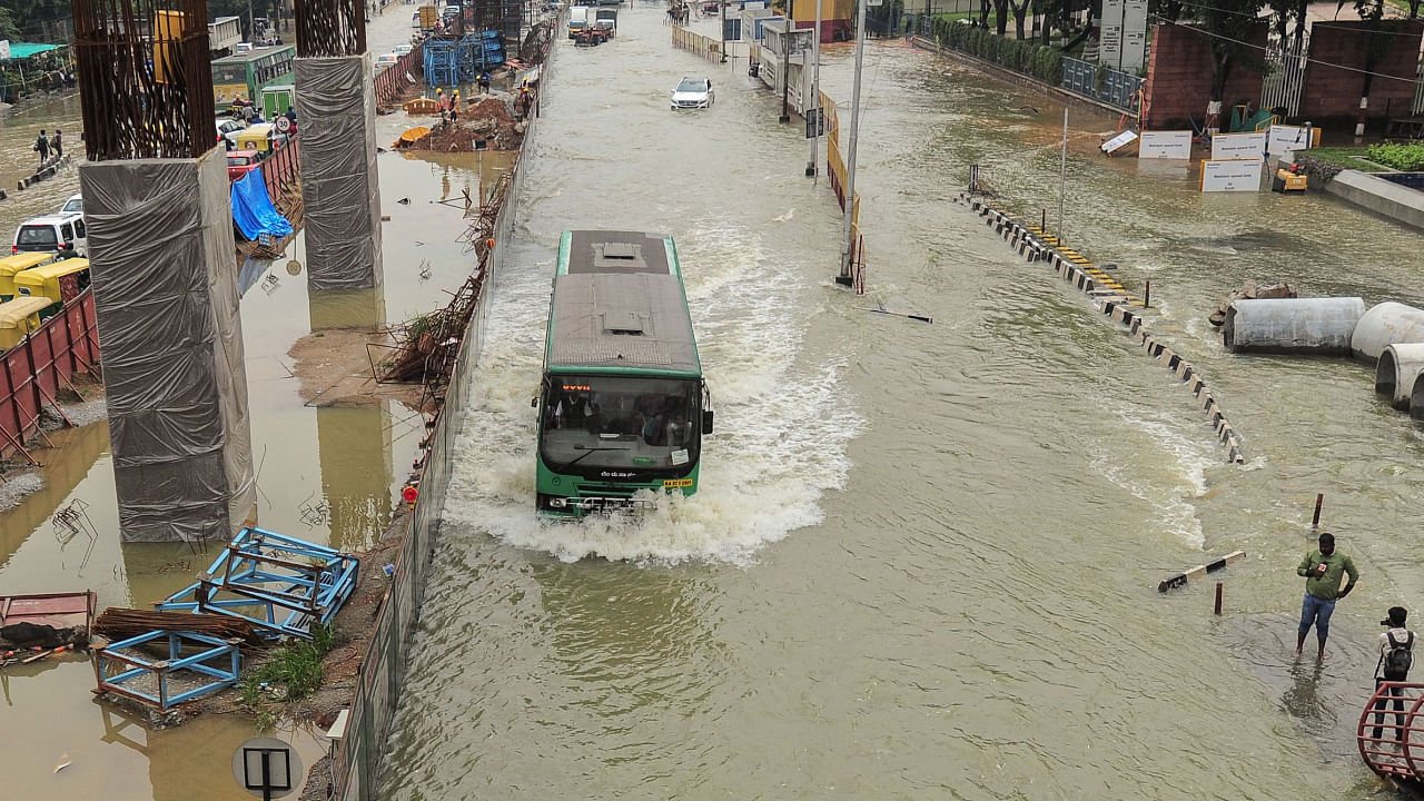 Rain hit Bengaluru. Credit: AFP Photo