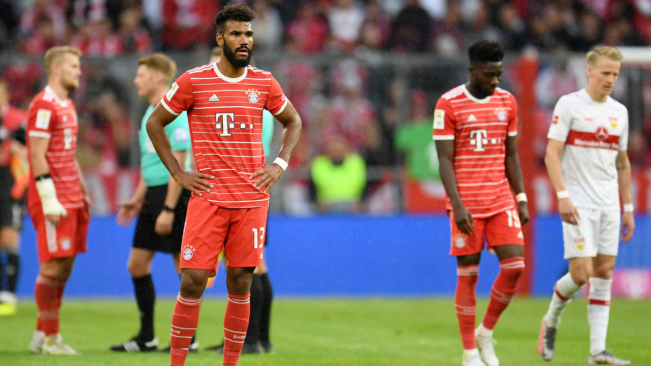 Bayern Munich's Eric Maxim Choupo-Moting looks dejected after the match against VfB Stuttgart, September 10, 2022. Credit: AFP Photo