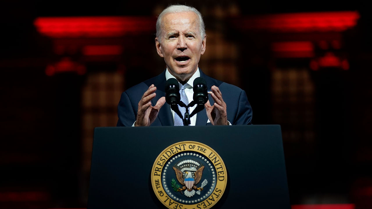  Biden marked the one-year anniversary of the US withdrawal from Afghanistan late last month in low-key fashion. Credit: AP File Photo