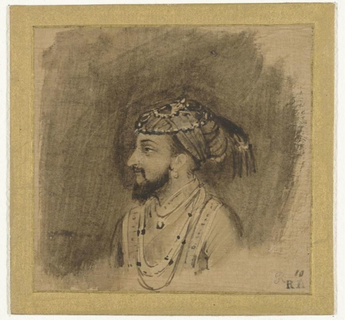 Portrait of Shah Jahan by Rembrandt  (Pic courtesy: RijksMuseum)
