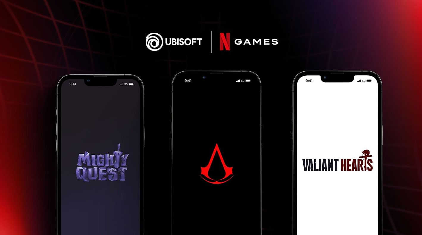 Ubisoft confirms to bring three new exclusive mobile games for Netflix subscribers. Credit: Netflix