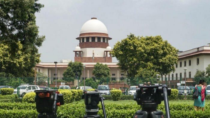 A view of the SC. Credit: PTI Photo