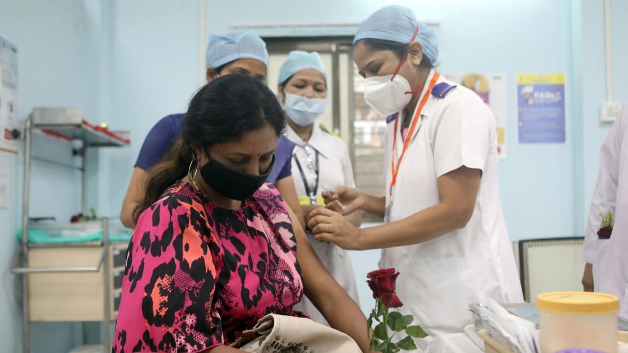 India's success in getting more than 200 crore doses of Covid vaccine and reaching a 90-per cent vaccination rate was a 'real demonstration' to the world of the kind of action that can be taken to contain the pandemic. Credit: Reuters Photo