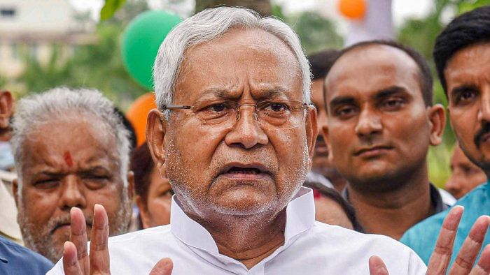 Nitish Kumar. Credit: PTI Photo