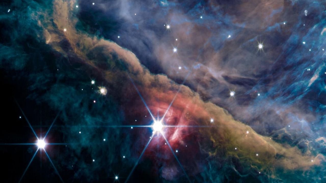 Inner region of the Orion Nebula as seen by the James Webb Space. Credit: AFP Photo