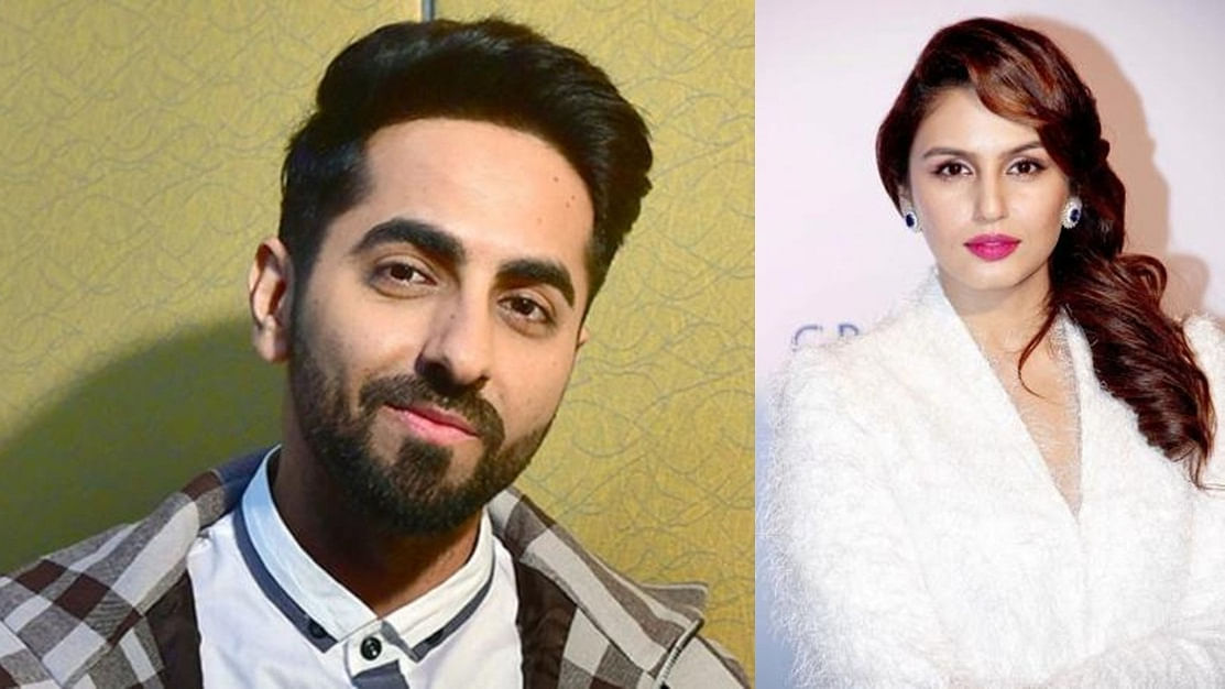 Ayushmann Khurrana and Huma Qureshi. Credit: IANS Photo