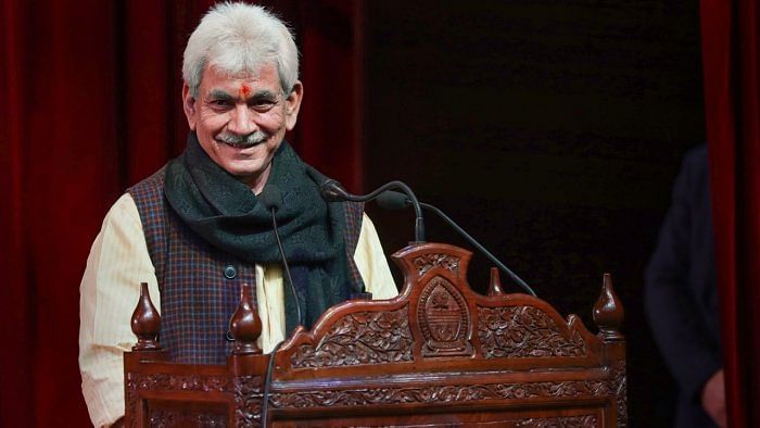 Jammu and Kashmir Lt. Governor Manoj Sinha. Credit: PTI Photo