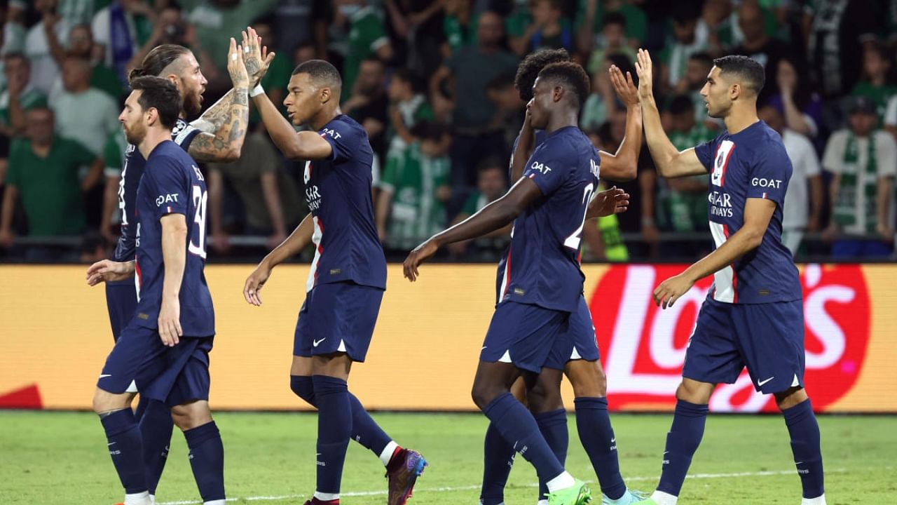 Paris, still searching for a maiden Champions League title, go into home and away matches against Benfica knowing that two wins would secure a place in the knock-out stage. Credit: Reuters Photo