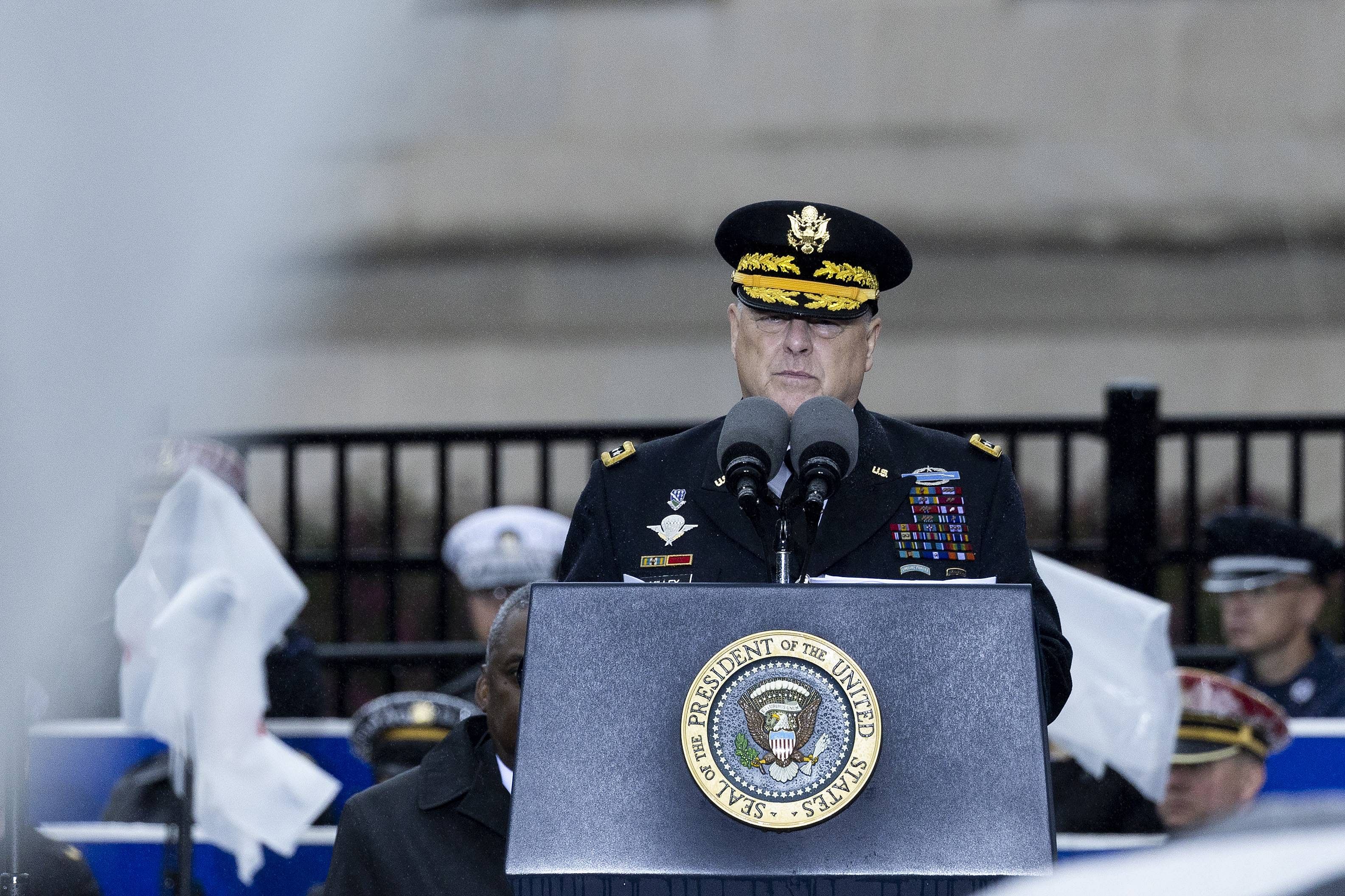 Chairman of the Joint Chiefs of Staff General Mark Milley. Credit: AFP Photo